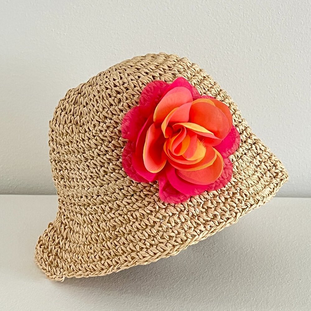 Straw Bucket Hat